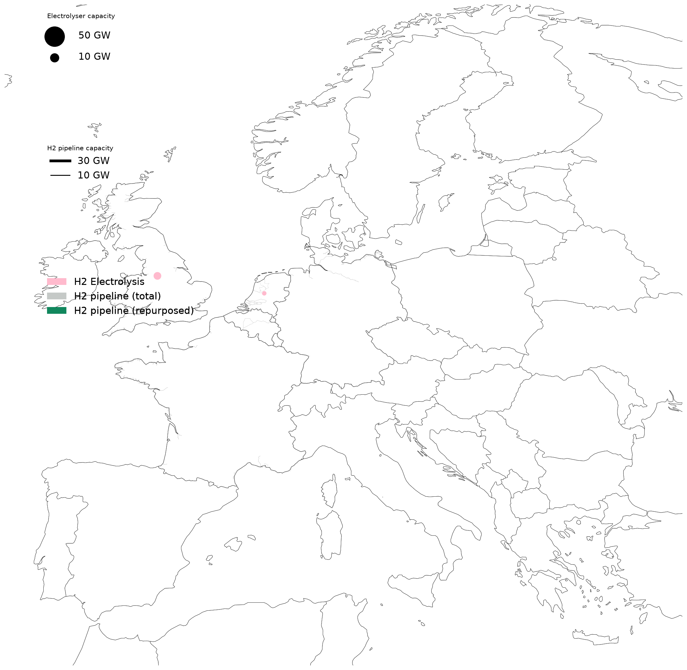 Hydrogen network 2040